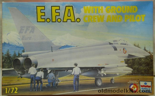 ESCI 1/72 EFA Eurofighter EF-2000, 9094 plastic model kit